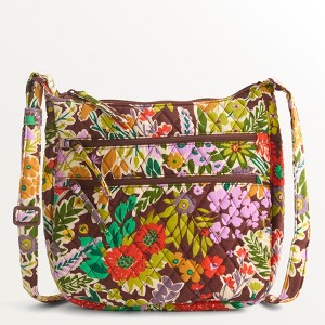 Vera Bradley Women's Outlet Cotton Heritage Trio Zip Hipster Crossbody Bag - 1 of 2