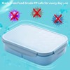 Blue Leak-Proof Bento Box, Lunch Box, BPA-Free and Chemical-Free, 1150ml - 4 of 4