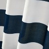 LunaLulinlk Blue Stripe Print 72“ x 72” Shower Curtain - 4 of 4