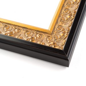PosterPalooza | Gold Diploma Frame, Acid-Free White Mat, UV Acrylic, Backing, and Hanging Hardware - 1 of 4