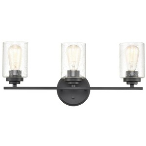 Millennium Lighting 3 - Light Vanity in  Matte Black - 1 of 2