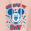 Women's - Disney - Mickey & Friends Cropped Graphic Hoodie - 2 of 3