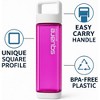 Clean Bottle Reusable Water Bottle, Leakproof Design for Sports, Travel and Backpack Use, Pink - 3 of 4