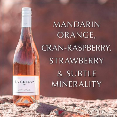 La Crema Monterey Pinot Noir Rosé Wine - 750ml Bottle