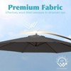 Hyleory Beeram 10FT Round Cantilever Umbrella with Counterweight - 3 of 4