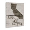 Stupell Industries Born And Raised California, 30" x 40" - 3 of 4
