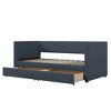 Corduroy Twin Daybed with Drawers & Wood Slats - Stylish & Practical - 3 of 4