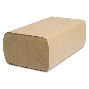 Cascades PRO Select Folded Towels, Multifold, 1-Ply, 9 x 9.45, Natural, 250/Pack, 16 Packs/Carton - 1 of 4