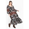 Avenue Women's Plus Size Sadie Maxi Dress - 3 of 4
