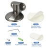 Unique Bargains Adjustable Magnetic Door Stop with Self Adhesive and Screw Mount - 3 of 4