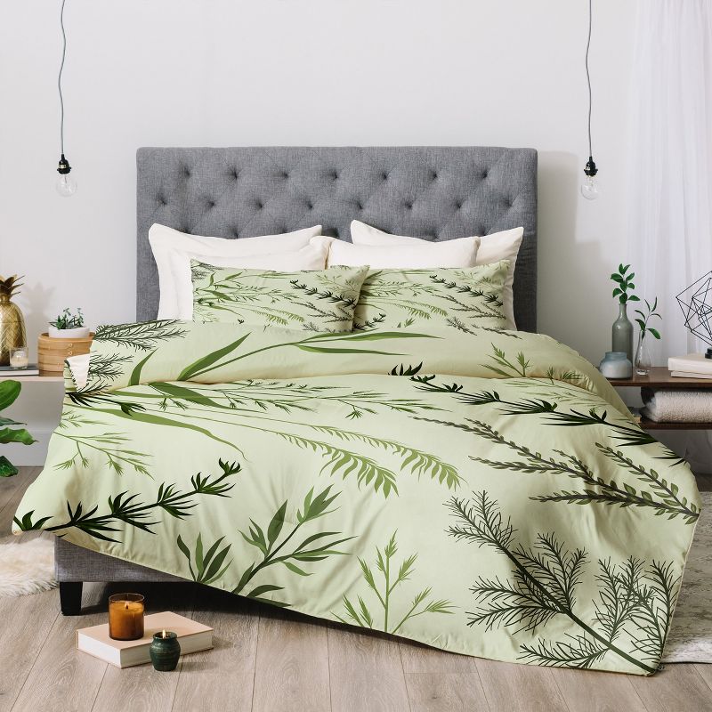 Iveta Abolina Margaux IV Leaf Comforter Set - Deny Designs, 3 of 8