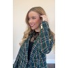 Women's Paris Preppy Plaid Blazer - Oddi 3X - 2 of 4