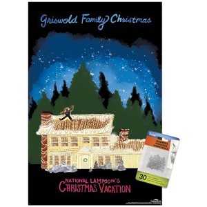Trends International National Lampoon's Christmas Vacation - House Unframed Wall Poster Prints - 1 of 4