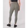 Hanes Moves Leak Protection 7/8 Leggings, 25" Cool Grey L Women's - 3 of 4