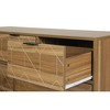 ORRD Modern 7-Drawer Dresser in Walnut, Vintage Wood Storage Cabinet with Metal Base for Bedroom, Living Room & Entryway - 4 of 4