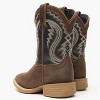 Kids Durango® Lil' Rebel Pro Big Kids’ Acorn Black Onyx Western Boot - 4 of 4