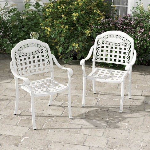 Target white outdoor chairs clearance