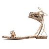 Fashion To Figure Women's Zelia Strappy Flats - Wide Width - 3 of 4