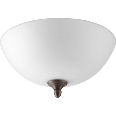 Quorum Lighting 2 - Light Flush Mount in  Oiled Bronze