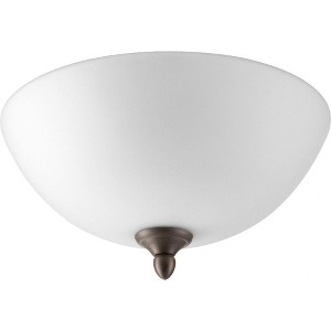 Quorum Lighting 2 - Light Flush Mount in  Oiled Bronze - 1 of 1