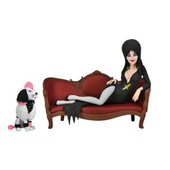 NECA Toony Terrors Elvira on Couch 6" Scale Action Figure