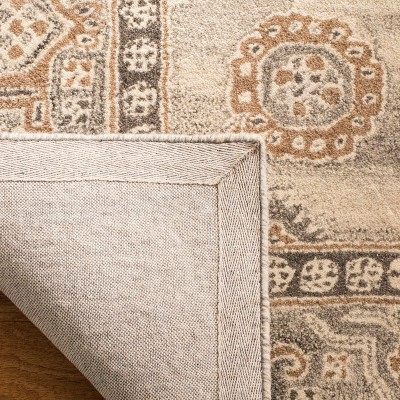 Light Gray 4' x 6' Hand-Tufted Wool Area Rug