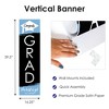 Big Dot of Happiness Light Blue Graduation Party Door Decoration - Vertical Banner - 3 of 4
