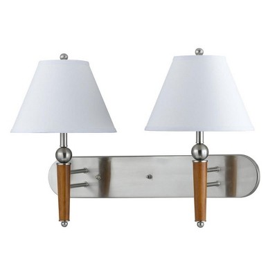 Cal Lighting 60W X 2 3 WAY METAL WALL LAMP