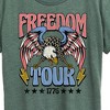 Women's - Instant Message - Freedom Tour 1776 Short Sleeve Graphic T-Shirt - 2 of 4