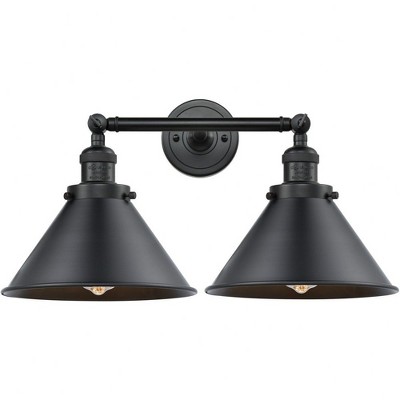 Innovations Lighting 2 - Light Vanity in  Matte Black