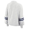 NFL Dallas Cowboys Women's Oatmeal Heather Crew Neck Sweatshirt - 3 of 3
