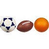 Nerf Pro Shop Mini Sports Pack – Mini Football Soccer Ball & Basketball – Great For Any Child Sport Fanatic – Great Gift - 2 of 2