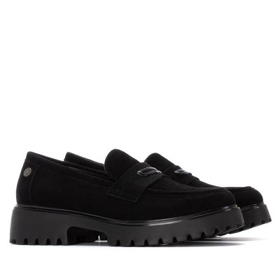 Женские мокасины Refresh Shoes Suede moccasins 173012 Black — фото 5