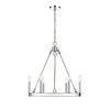 Z-Lite Barclay 6 - Light Chandelier in  Polished Nickel - image 4 of 4