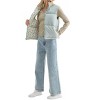 Women's Reversible Floral Puffer Vest - WISHLIST - 3 of 4