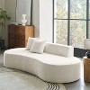 Oxier Modern 94.5 Wide Sofa|ARTFUL LIVING DESIGN-IVORY - 2 of 4