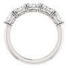 Pompeii3 1 1/2 Ct Oval Moissanite Wedding Ring Available in White, Yellow or Rose Gold - 2 of 4