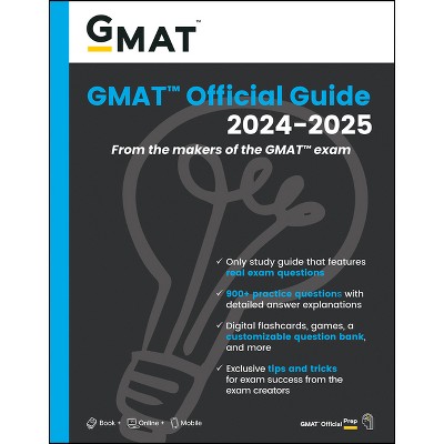 GMAT Official Guide 2024-2025: Book + Online Question Bank - 2nd Edition  (Paperback)