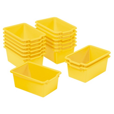 Ecr4kids Scoop Front Storage Bins, Multipurpose Organization