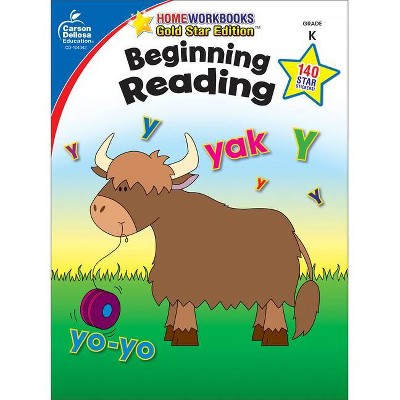 Beginning Reading, Grade K - (Home Workbooks) (Paperback)