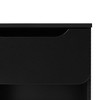 TIRAMISUBEST Modern 1-Drawer Nightstand in Black - Minimalist Bedside Table with Storage Cubby & Mobile File Cabinet - 4 of 4