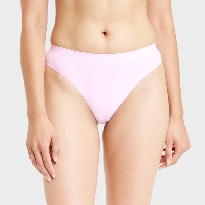 Women's Seamless Thong - Auden™ Enlightened Pink S