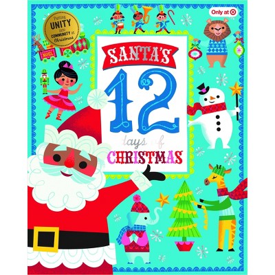 Wondershop™ Santa's 12 Days of Christmas - Target Exclusive Edition (Paperback) (Oversized)