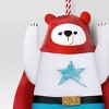 5.25" Christmas Fabric Superhero Ornament Polar Bear - Wondershop™ - 3 of 3