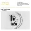 PAGED Modern Bathroom Faucet Single Handle Bathroom Sink Faucet with Stainless Steel 304 Construction - 2 of 4