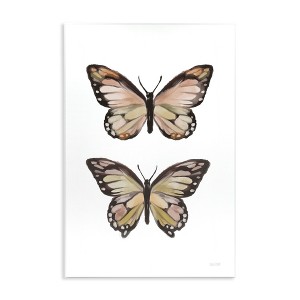 Stupell Industries Butterfly Wings Insect Portrait Wall Plaque Art - 1 of 4