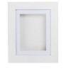 The Lakeside Collection Interchangeable Artwork Frame With Storage 5" x 7", 8.5" x 11", 9" x 12" - 5" x 7"  White - 4 of 4