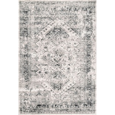 Nuloom Madisson Vintage Faded Medallion Indoor Area Rug
