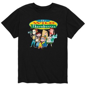 Men's - Nickelodeon - The Wild Thornberrys Characters Short Sleeve Graphic T-Shirt - 1 of 4