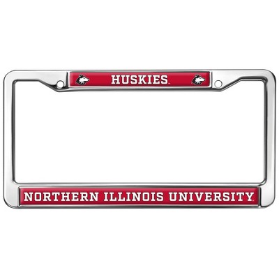 Northern Illinois Huskies Logo Full Size Standard License Plate Metal Frame